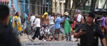 Região da Cracolândia, em São Paulo