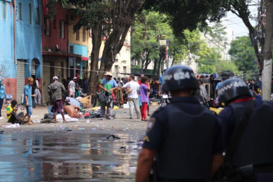 Região da cracolândia, no centro de São Paulo, em imagem de arquivo