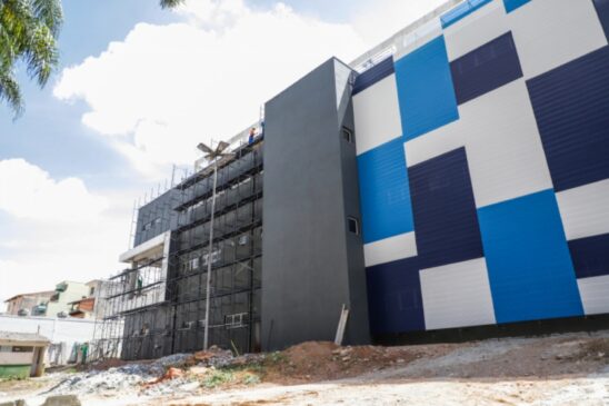 Centro de Excelência de Ginástica Artística e Rítmica de São Caetano do Sul, no ABC, está com 67% das obras concluídas