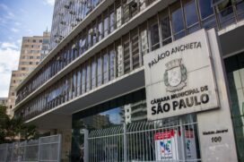 Sede da C&acirc;mara Municipal de S&atilde;o Paulo, no centro da Capital