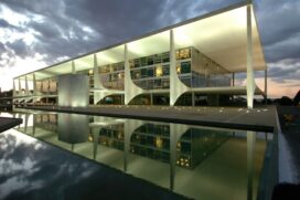 Pal&aacute;cio do Planalto, em Bras&iacute;lia