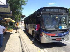 A linha intermunicipal 191 (Taboão da Serra/Parque Pinheiros - Metrô Butantã) subiu para R$ 5,15