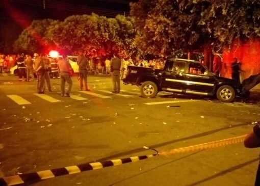 Homem atropelou 17 pessoas que estavam em um bar no último domingo, em Nova Independência, no interior paulista