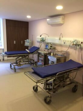 A criação da unidade respiratória vai receber apenas pacientes com sintomas do novo vírus