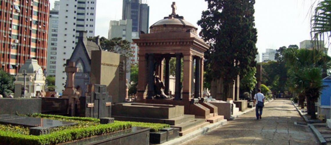 Cemitério da Consolação, na região central de São Paulo