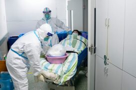 Movimenta&ccedil;&atilde;o em hospital durante a pandemia da Covid-19