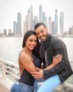 "Obrigado simplesmente por existir" Belo se declara para Gracyanne Barbosa no Instagram.