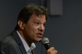 O ex-prefeito de S&atilde;o Paulo Fernando Haddad &eacute; candidato do PT nas elei&ccedil;&otilde;es ao governo do Estado de SP em 2022