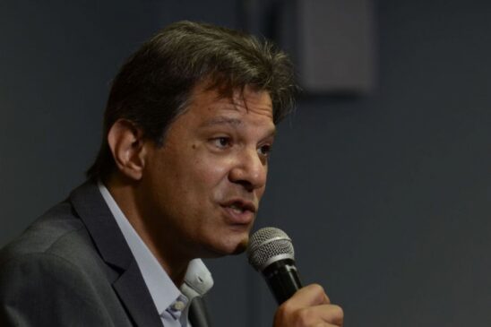 O ex-prefeito de São Paulo Fernando Haddad é candidato do PT nas eleições ao governo do Estado de SP em 2022