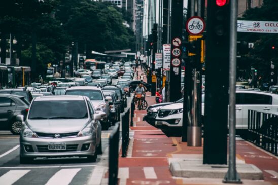 Movimentação de veículos em São Paulo-SP