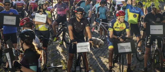 SÃO PAULO, SP, 18.02.2020 - CICLISTAS PROTESTO SP