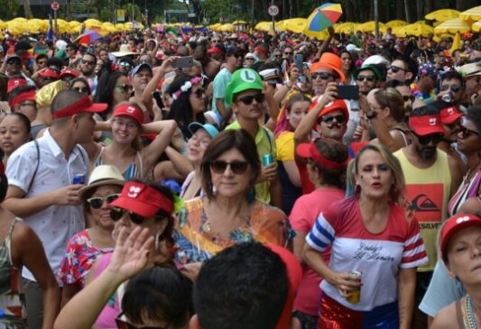 Bloco de Carnaval em São Paulo