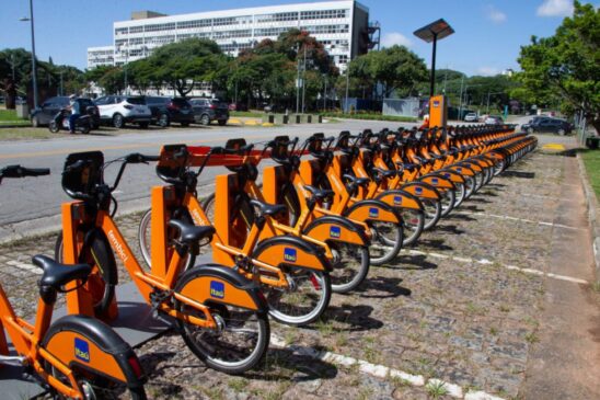 Bicicletas estão espalhadas em 18 estações na Cidade Universitária