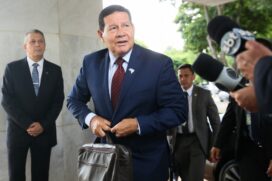 O vice-presidente da Rep&uacute;blica Hamilton Mour&atilde;o