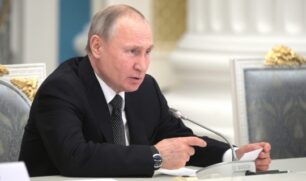 O presidente russo, Vladimir Putin