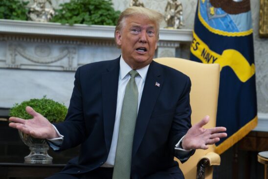 Donald Trump, também se declarou contrário à opção de realizar o evento sem espectadores