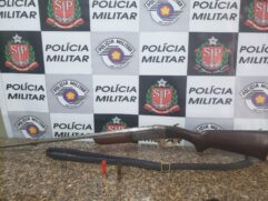 O agricultor foi preso por cárcere privado, ameaça e posse ilegal de arma