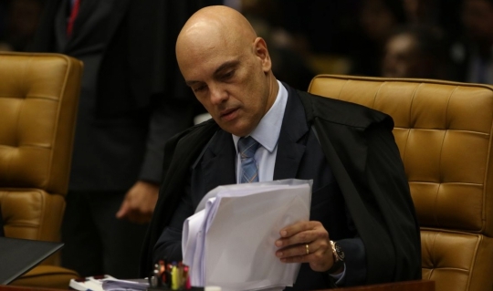 O ministro Alexandre de Moraes, do STF (Supremo Tribunal Federal)