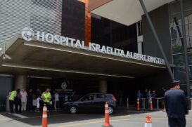 Hospital Israelita Albert Einstein; mulher cumpriu uma quarentena de 14 dias e no momento apresenta bom estado de saúde