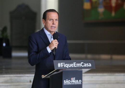 O governo estadual criou uma força-tarefa para acelerar os diagnósticos da Covid-19