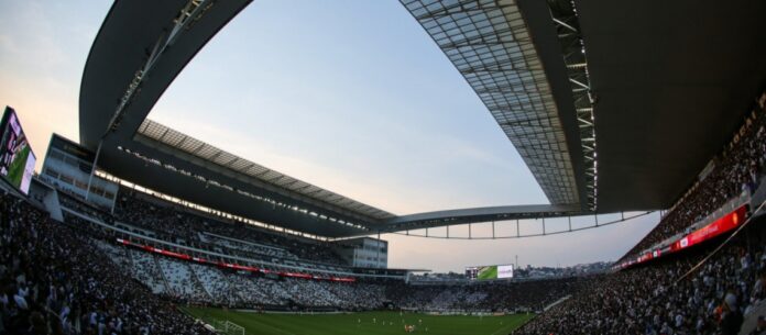 Neo Química Arena, estádio do Corinthians, na zona leste da Capital