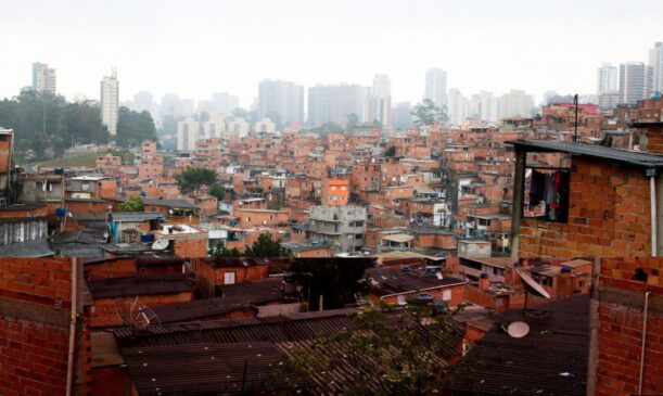 Comunidade de Paraisópolis, na zona sul de São Paulo