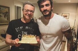 Guilherme Napolitano e pai
