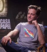 "Lula Livre" Rodrigo de la Serna, ator argentino de La Casa de Papel, em entrevista para o canal da youtuber Foquinha.