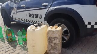 Com o suspeito foi apreendido três garrafas de gasolina e mais três garrafas de etanol, além de dois galões vazios; caso é investigado