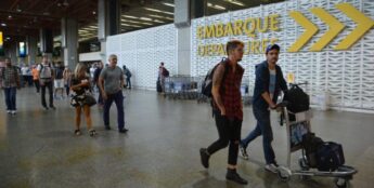 Aeroporto Internacional de Guarulhos, em S&atilde;o Paulo