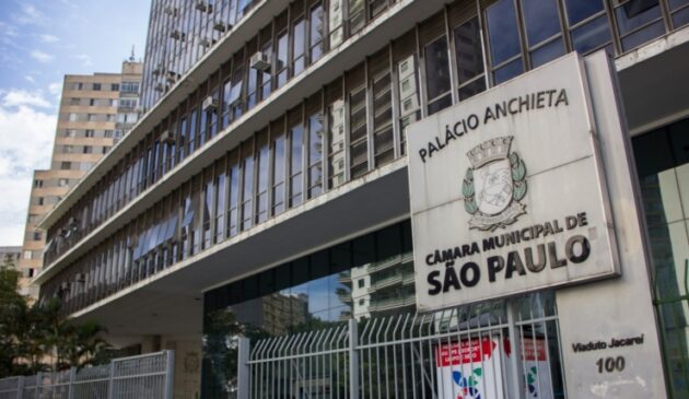 Sede da Câmara Municipal de São Paulo, no centro da Capital