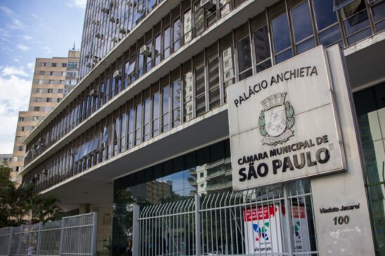 Sede da C&acirc;mara Municipal de S&atilde;o Paulo, no centro da Capital