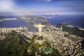 Vista a&eacute;rea do Rio de Janeiro