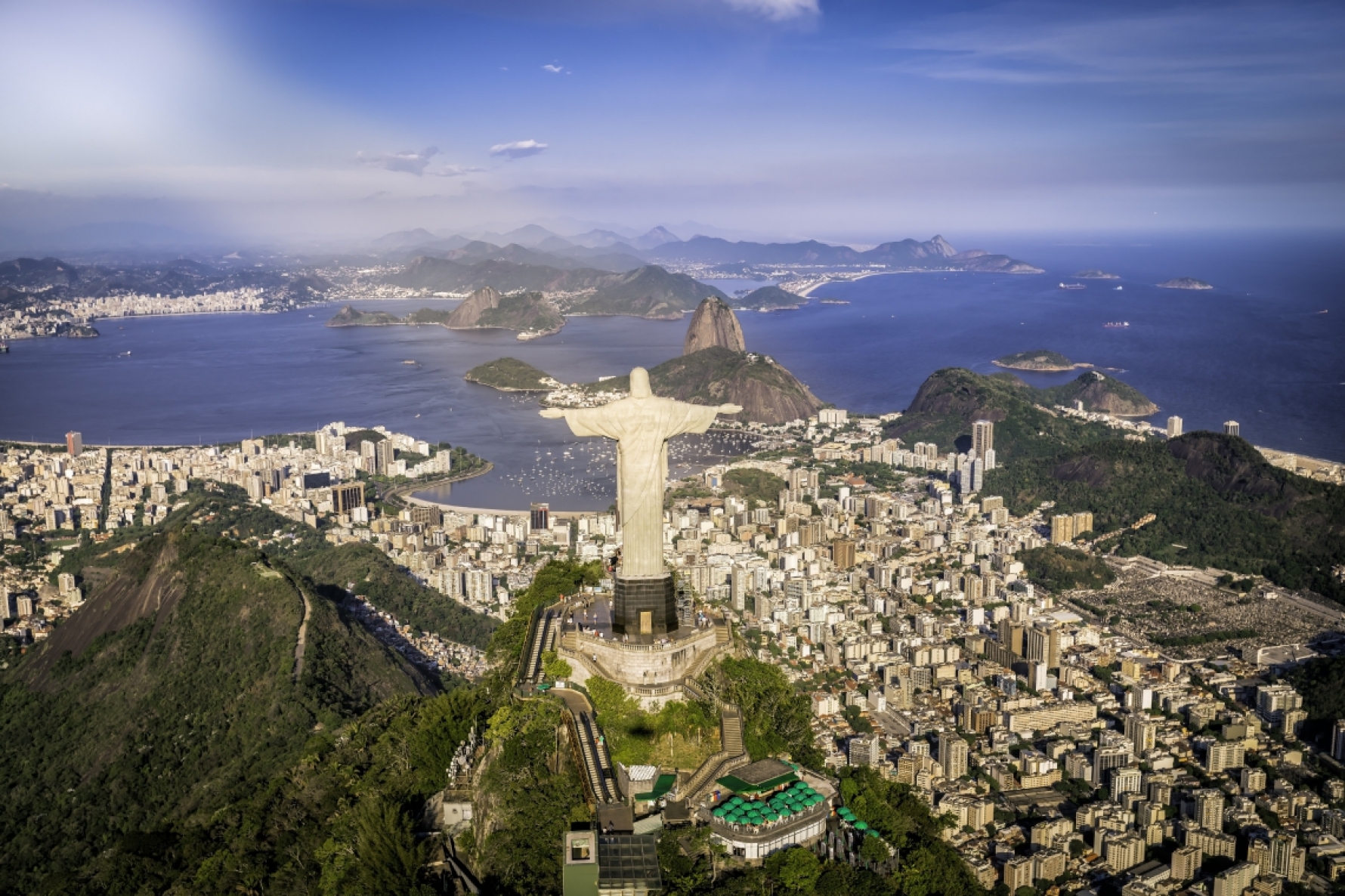 Vista a&eacute;rea do Rio de Janeiro