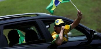 Carreata pró-Bolsonaro ocorrida em 2019. Modelo deste final de semana deve ser semelhante.