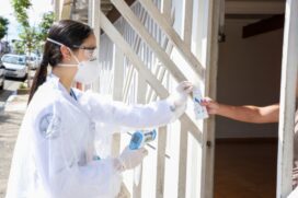 290 coletas foram realizadas, destas, 46 com resultado positivo para coronavírus