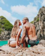 Aline Gotschalg e Fernando Medeiros