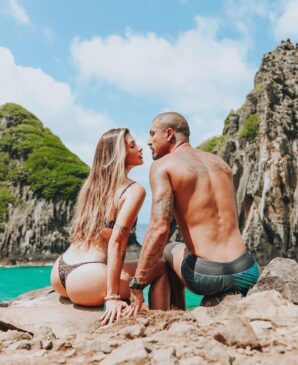 Aline Gotschalg e Fernando Medeiros