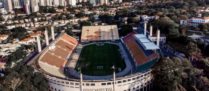 Estádio do Pacaembu, na zona oeste de São Paulo