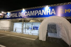 O Hospital Municipal de Campanha foi inaugurado nesta terça-feira (28)