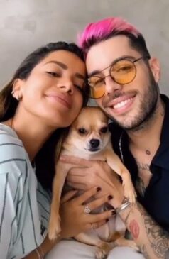 Anitta e Gui Araújo