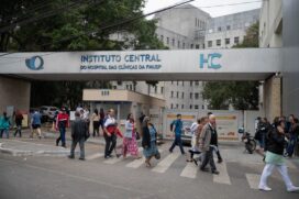 Em março, o hospital passou a dedicar o Instituto Central (IC) para o tratamento de casos confirmados ou suspeitos de Covid-19