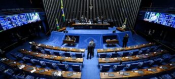 O plen&aacute;rio do Senado