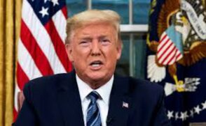 O presidente dos Estados Unidos, Donald Trump