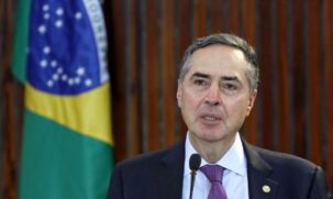 O presidente do TSE, ministro Luís Roberto Barroso,