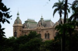 Palácio Laranjeiras, residência oficial do governador do Rio de Janeiro, Wilson Witzel