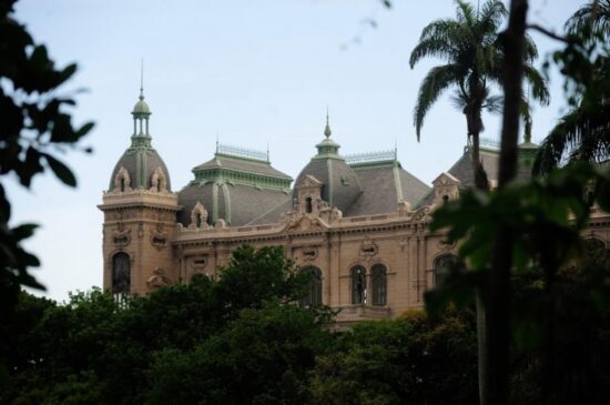 Palácio Laranjeiras, residência oficial do governador do Rio de Janeiro, Wilson Witzel