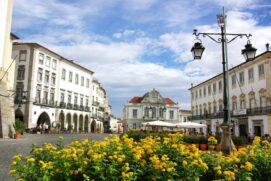 Cidade de &Eacute;vora, em Portugal