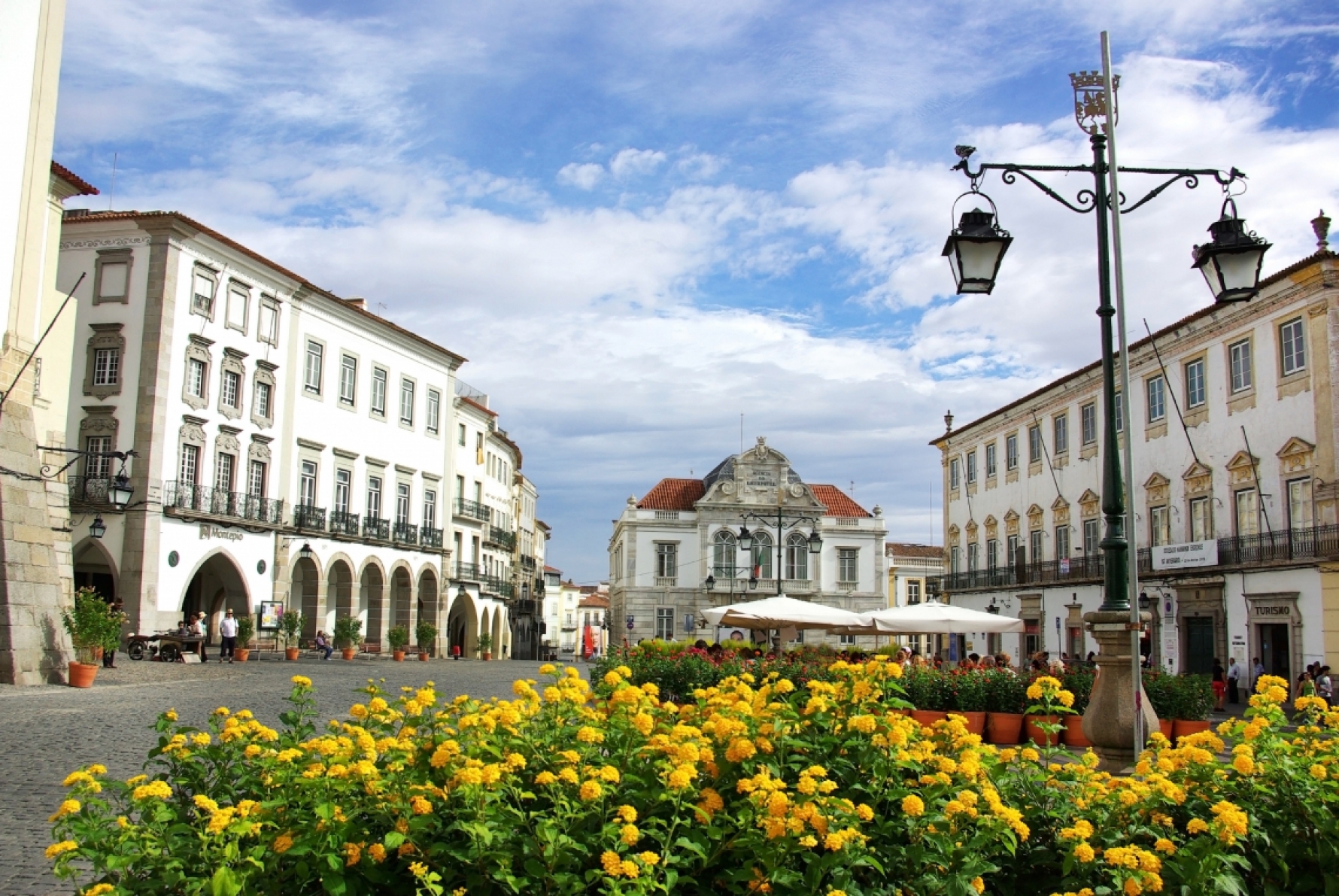 Cidade de &Eacute;vora, em Portugal