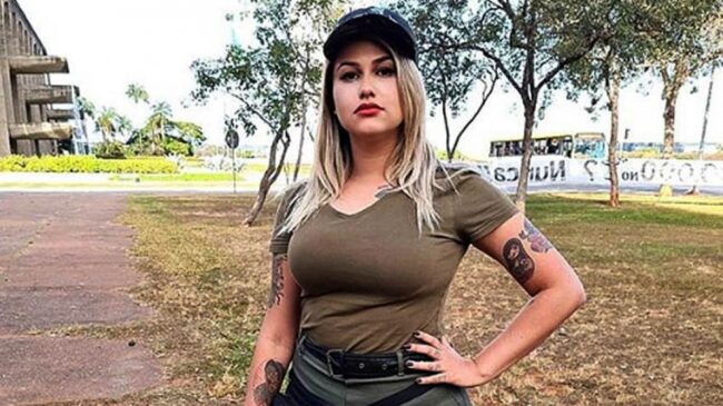 Sara Giromini foi presa no dia 15 deste mês pela Polícia Federal (PF), em Brasília